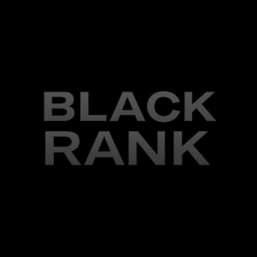 Black Rank Logo
